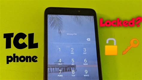 Next Select option Answer question. . How to unlock a tcl phone without password